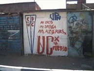 Mural - Graffiti - Pintada - Mural de la Barra: Los Cruzados &bull; Club: Universidad Católica