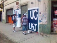 Mural - Graffiti - Pintada - Mural de la Barra: Los Cruzados &bull; Club: Universidad Católica