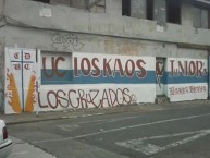 Mural - Graffiti - Pintada - Mural de la Barra: Los Cruzados &bull; Club: Universidad Católica