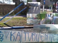 Mural - Graffiti - Pintada - Mural de la Barra: Los Cruzados &bull; Club: Universidad Católica