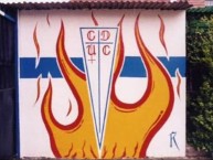 Mural - Graffiti - Pintada - Mural de la Barra: Los Cruzados &bull; Club: Universidad Católica