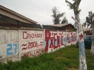 Mural - Graffiti - Pintada - Mural de la Barra: Los Cruzados &bull; Club: Universidad Católica