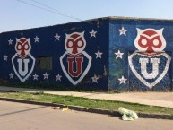 Mural - Graffiti - Pintada - Mural de la Barra: Los de Abajo • Club: Universidad de Chile - La U