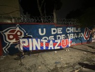 Mural - Graffiti - Pintada - "Mural de Los de Abajo en la Barreira do Vasco, Rio de Janeiro, Brasil" Mural de la Barra: Los de Abajo &bull; Club: Universidad de Chile - La U