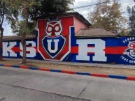 Mural - Graffiti - Pintadas - Mural de la Barra: Los de Abajo &bull; Club: Universidad de Chile - La U &bull; País: Chile