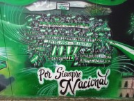 Mural - Graffiti - Pintada - Mural de la Barra: Los del Sur • Club: Atlético Nacional