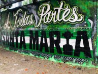 Mural - Graffiti - Pintadas - Mural de la Barra: Los del Sur • Club: Atlético Nacional • País: Colombia