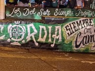 Mural - Graffiti - Pintada - Mural de la Barra: Los del Sur • Club: Atlético Nacional