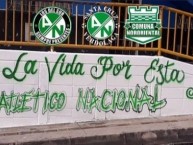 Mural - Graffiti - Pintada - Mural de la Barra: Los del Sur • Club: Atlético Nacional