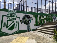 Mural - Graffiti - Pintada - Mural de la Barra: Los del Sur • Club: Atlético Nacional