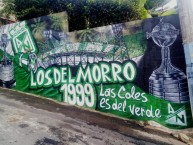 Mural - Graffiti - Pintadas - Mural de la Barra: Los del Sur • Club: Atlético Nacional • País: Colombia