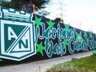 Mural - Graffiti - Pintada - Mural de la Barra: Los del Sur • Club: Atlético Nacional