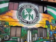 Mural - Graffiti - Pintada - Mural de la Barra: Los del Sur • Club: Atlético Nacional