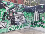 Mural - Graffiti - Pintadas - Mural de la Barra: Los del Sur • Club: Atlético Nacional • País: Colombia