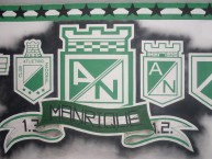 Mural - Graffiti - Pintada - "MANRIQUE" Mural de la Barra: Los del Sur • Club: Atlético Nacional