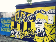 Mural - Graffiti - Pintada - Mural de la Barra: Los Guerreros &bull; Club: Rosario Central