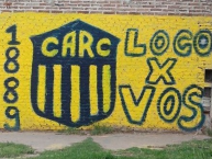 Mural - Graffiti - Pintada - Mural de la Barra: Los Guerreros &bull; Club: Rosario Central