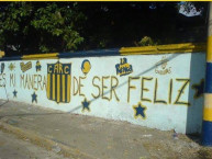 Mural - Graffiti - Pintada - Mural de la Barra: Los Guerreros &bull; Club: Rosario Central