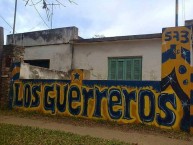 Mural - Graffiti - Pintada - Mural de la Barra: Los Guerreros • Club: Rosario Central