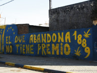 Mural - Graffiti - Pintadas - Mural de la Barra: Los Guerreros &bull; Club: Rosario Central &bull; País: Argentina