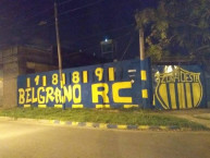 Mural - Graffiti - Pintada - Mural de la Barra: Los Guerreros &bull; Club: Rosario Central