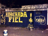 Mural - Graffiti - Pintada - Mural de la Barra: Los Guerreros &bull; Club: Rosario Central