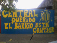 Mural - Graffiti - Pintada - Mural de la Barra: Los Guerreros &bull; Club: Rosario Central