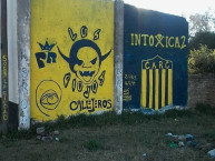 Mural - Graffiti - Pintadas - Mural de la Barra: Los Guerreros &bull; Club: Rosario Central &bull; País: Argentina