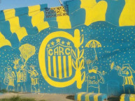 Mural - Graffiti - Pintada - Mural de la Barra: Los Guerreros &bull; Club: Rosario Central
