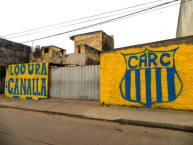 Mural - Graffiti - Pintadas - Mural de la Barra: Los Guerreros &bull; Club: Rosario Central &bull; País: Argentina