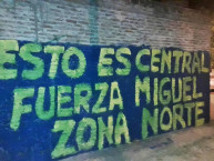Mural - Graffiti - Pintadas - Mural de la Barra: Los Guerreros &bull; Club: Rosario Central &bull; País: Argentina