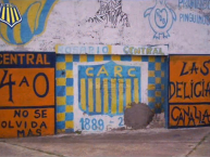 Mural - Graffiti - Pintadas - "Las delicias" Mural de la Barra: Los Guerreros &bull; Club: Rosario Central &bull; País: Argentina