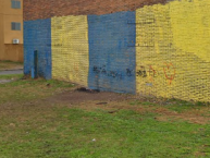 Mural - Graffiti - Pintada - Mural de la Barra: Los Guerreros • Club: Rosario Central