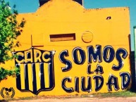 Mural - Graffiti - Pintada - Mural de la Barra: Los Guerreros • Club: Rosario Central