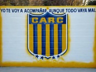 Mural - Graffiti - Pintada - Mural de la Barra: Los Guerreros • Club: Rosario Central