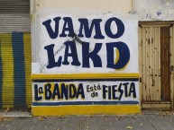 Mural - Graffiti - Pintada - Mural de la Barra: Los Guerreros • Club: Rosario Central