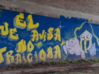 Mural - Graffiti - Pintada - Mural de la Barra: Los Guerreros • Club: Rosario Central