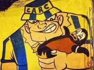 Mural - Graffiti - Pintadas - Mural de la Barra: Los Guerreros • Club: Rosario Central • País: Argentina