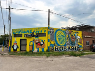 Mural - Graffiti - Pintadas - Mural de la Barra: Los Guerreros &bull; Club: Rosario Central &bull; País: Argentina