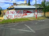 Mural - Graffiti - Pintadas - "Ya no sos mi hijo, sos mi nieto" Mural de la Barra: Los Leales &bull; Club: Estudiantes de La Plata &bull; País: Argentina