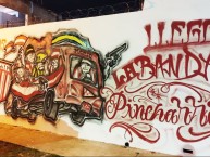 Mural - Graffiti - Pintada - "Amistad con Peñarol" Mural de la Barra: Los Leales &bull; Club: Estudiantes de La Plata