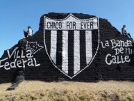 Mural - Graffiti - Pintada - Mural de la Barra: Los Negritos &bull; Club: Chaco For Ever