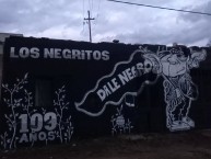 Mural - Graffiti - Pintada - Mural de la Barra: Los Negritos &bull; Club: Chaco For Ever