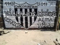 Mural - Graffiti - Pintada - Mural de la Barra: Los Negritos &bull; Club: Chaco For Ever