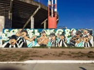 Mural - Graffiti - Pintada - Mural de la Barra: Los Negritos &bull; Club: Chaco For Ever