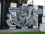 Mural - Graffiti - Pintada - Mural de la Barra: Los Negritos &bull; Club: Chaco For Ever