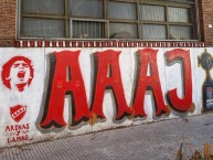 Mural - Graffiti - Pintada - Mural de la Barra: Los Ninjas • Club: Argentinos Juniors