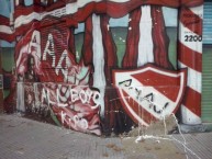 Mural - Graffiti - Pintadas - Mural de la Barra: Los Ninjas • Club: Argentinos Juniors • País: Argentina