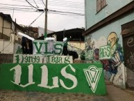 Mural - Graffiti - Pintada - Mural de la Barra: Los Panzers • Club: Santiago Wanderers