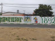 Mural - Graffiti - Pintada - Mural de la Barra: Los Panzers • Club: Santiago Wanderers